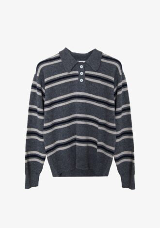 Edith Stripe Polo Shirt