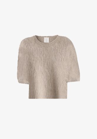 Fei Brushed T-Shirt Nougat