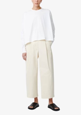 Loop Long Sleeve T-Shirt White
