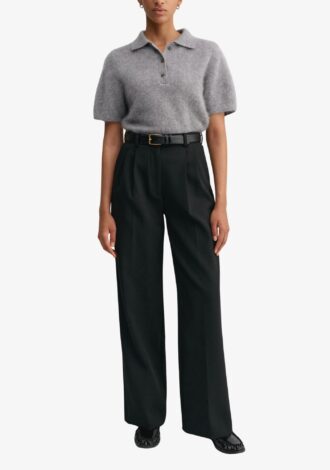 Maika Brushed Collar T-shirt