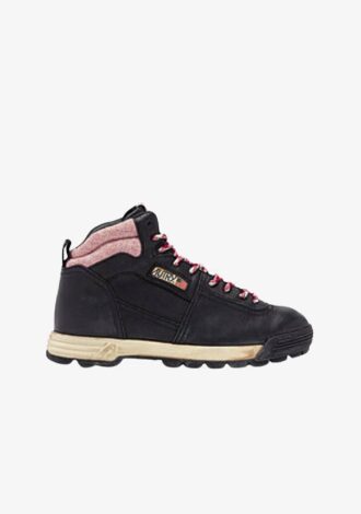 Malga Mid Leather Boot Black