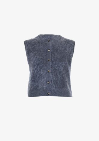 Riley Brushed Button Tank