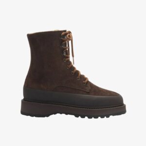 Dolomite Suede Shearling Boot - 38