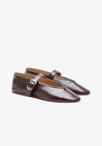 Stella Patent Slipper Aubergine