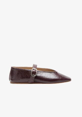 Stella Patent Slipper Aubergine