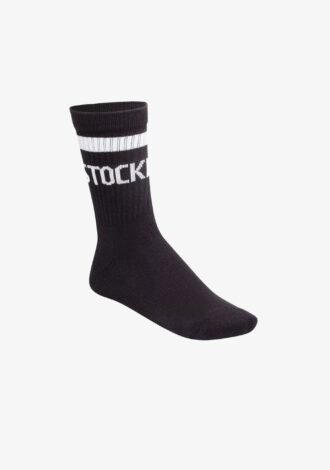 Cotton Tennis Socks Set Black/White