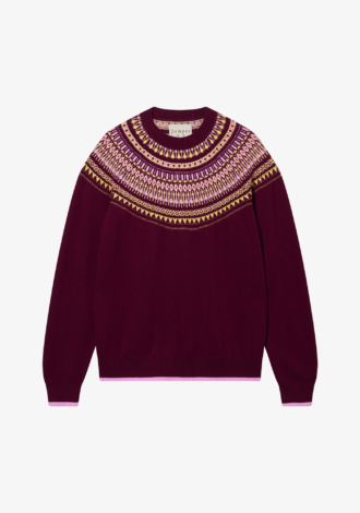 Fairisle Yoke Crew