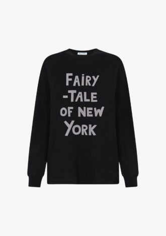 Fairytale Of New York Glitter Long Sleeve T-shirt