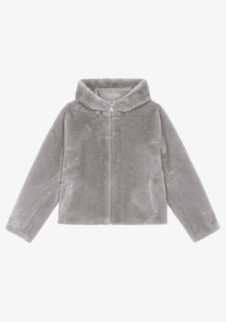 Reversible Faux Hood Jacket