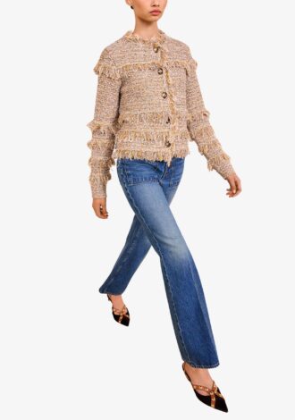 Gita Knit Tweed Jacket