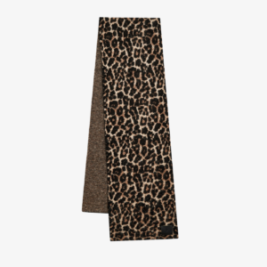 Hannah Scarf Brown Leopard