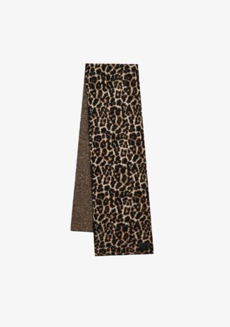 Hannah Scarf Brown Leopard