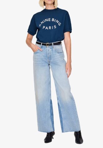 Jaylin Tee Paris Washed Navy