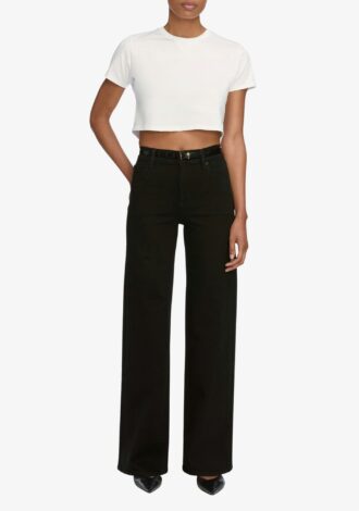 Le Slim Palazzo In Black