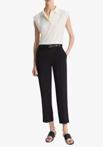 Mid Rise Tapered Pull-On Pant