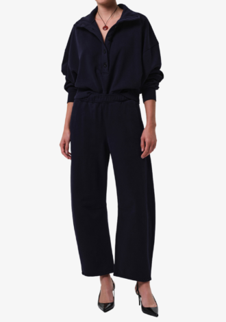 Mirelle Funnel Neck Navy