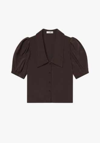 The Sailor Blouse In Coffee