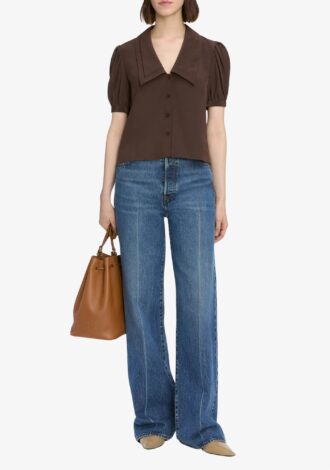 The Sailor Blouse In Coffee