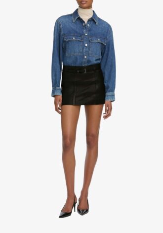 The Long Sleeve Hi-Low Shirt In Wander