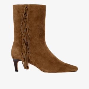 Aya Suede Mid Calf Boots - 37