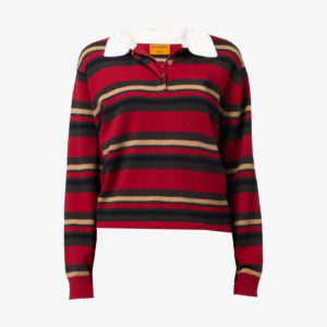 Cropped Striped Rugby - S