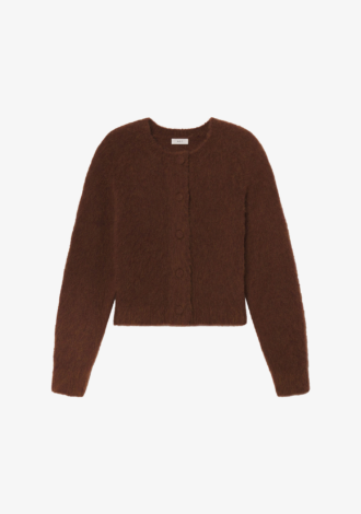 Lainie Brushed Alpaca Cardigan
