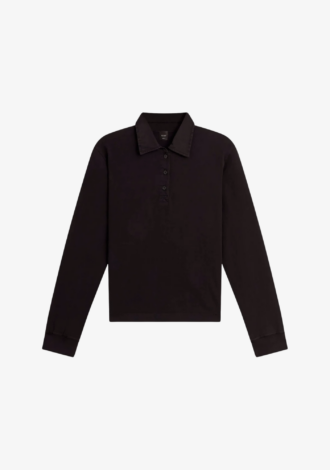 Margo Long Sleeve Polo Chocolate
