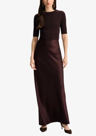 Medina Silk Maxi Skirt