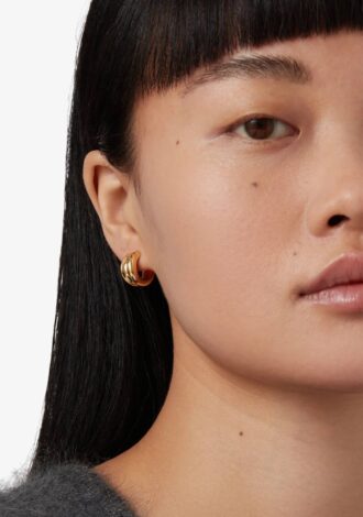 Mini Lennon Hoop Earrings Gold