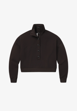 Mirelle Funnel Neck Chocolate