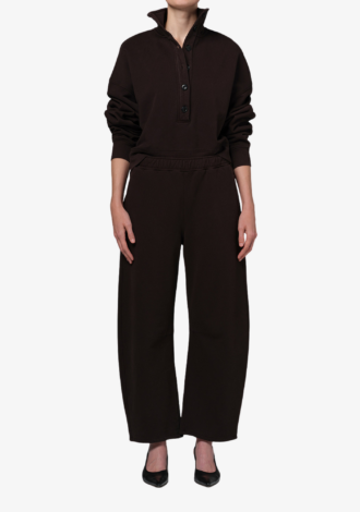 Mirelle Funnel Neck Chocolate