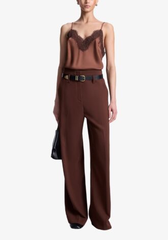 Presley Satin and Lace Camisole Top