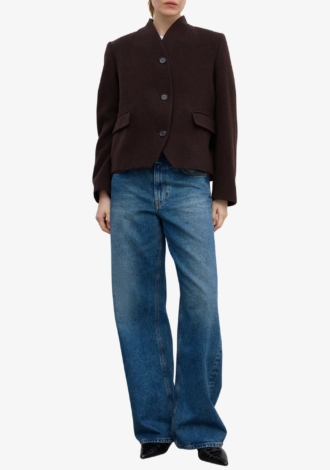 Short Curved Jacket