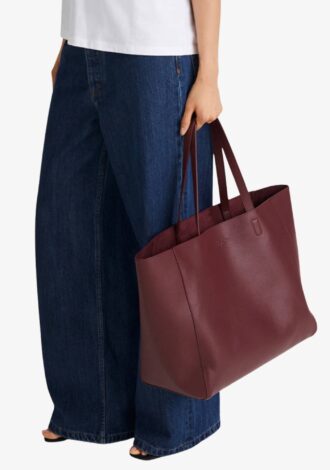 Yacht Everyday Shopper Bag Burgundy