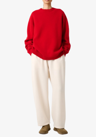 Hemyl Knit Jumper Red