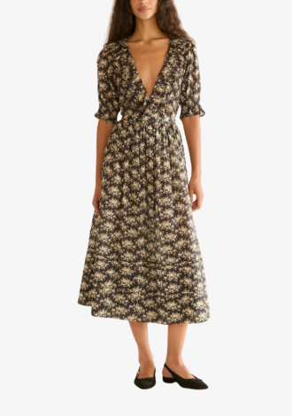 Henri Top Noir Rosier Floral