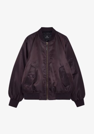 Leon Bomber Jacket Deep Brown