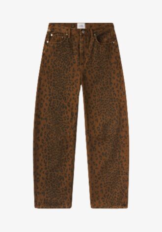 Miro Long Relaxed Jean In Cheetah