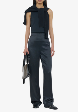Sahel Silk Satin Trousers