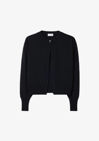 Single Button Cardigan Cashmere Blend – S
