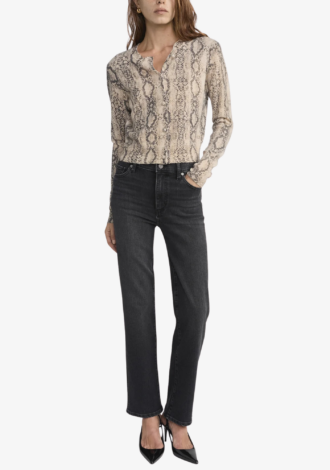 The Cashmere Snake Cardigan