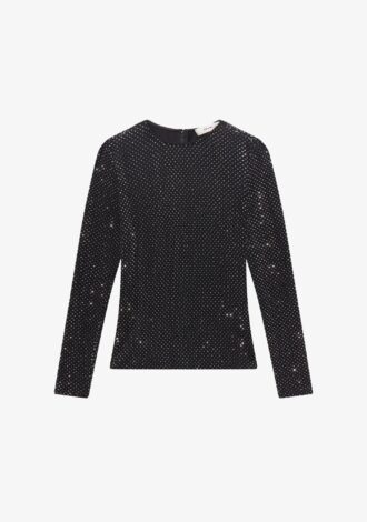 The Rhinestone Jersey Top