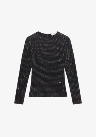 The Rhinestone Jersey Top