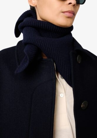 Pythagoras Scarf Darkest Navy