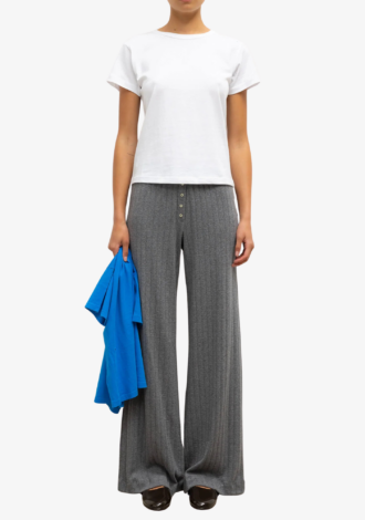 Pointelle Boxer Pant Granite