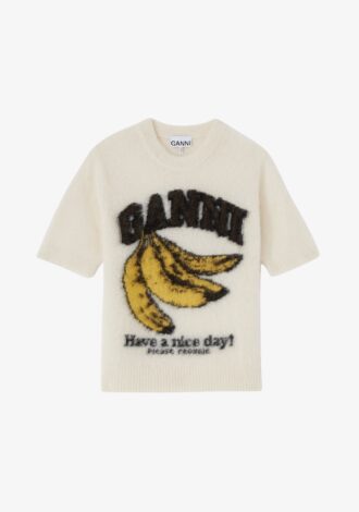 Brushed Alpaca Graphic T-Shirt