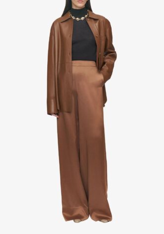 Dijon Silk Satin Trousers