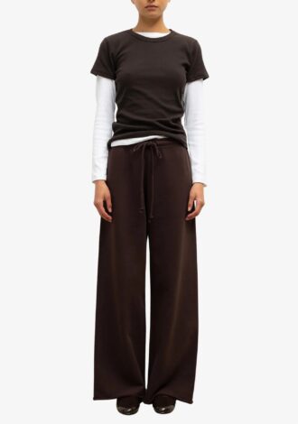 Kelly Slim Fit Tee Chocolate