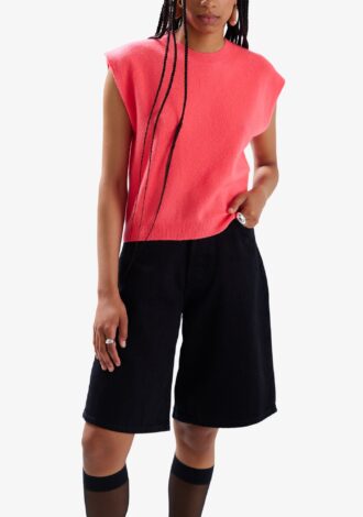 The Lucca Crew Neck Tank Grapefruit