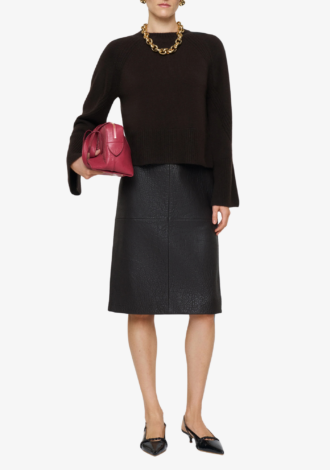 Maple Pure Cashmere Jumper Cocoa